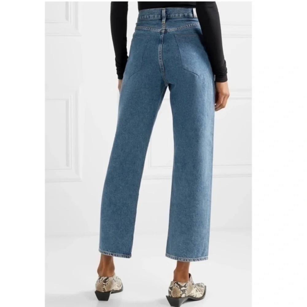 GOLDSIGN The Relaxed Straight mid-rise jeans